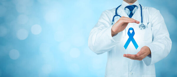 Prostate cancer prevention concept and genetic disorder awareness