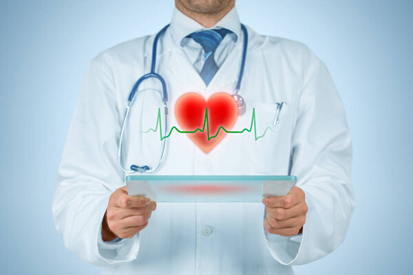 Healthcare and heart problems prevention concept