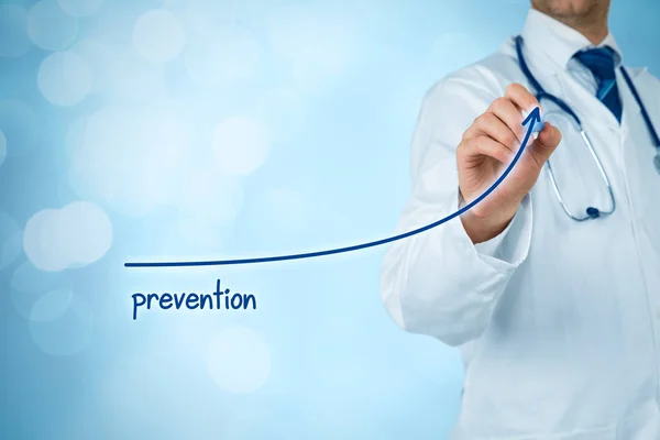 Doctor Improve Patient Prevention Better Access Medical Healthcare Supervision — Stock Photo, Image