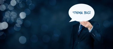 Büyük iş motivasyon kavramı düşünüyorum. İşadamı motive etmek için büyük hedeflere.