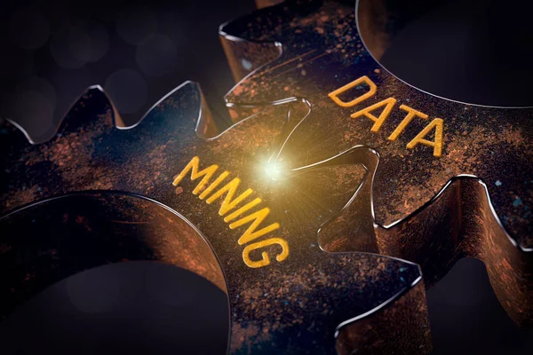 データ マイニング データマイニング プロセスおよびビッグデータ分析 Bigdata 問題概念 — ストック写真