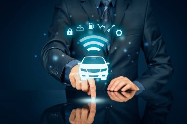 Akıllı araba konsepti