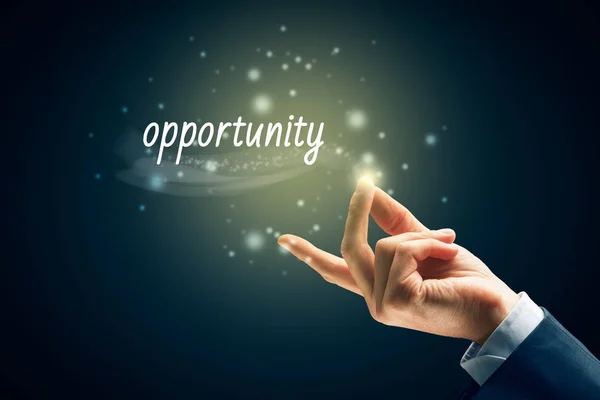 Use the opportunity concept — Stock Photo, Image