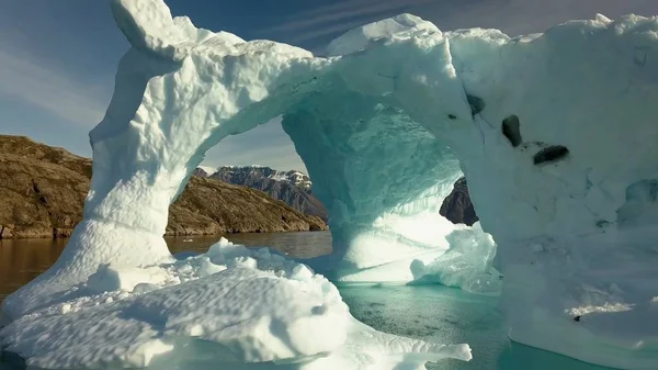 Grenlandia Góry lodowe Travel Ocean Snow — Zdjęcie stockowe