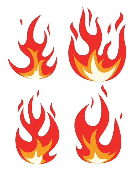 Vektorgrafiken Flame Emoji Vektorbilder Flame Emoji Depositphotos