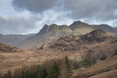 UK Lak blea Tarn güzel canlı gündoğumu manzara görüntü
