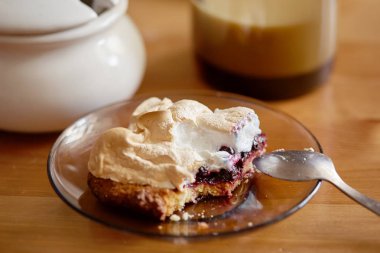 Berry tatlı Siyah frenk üzümü ve beze