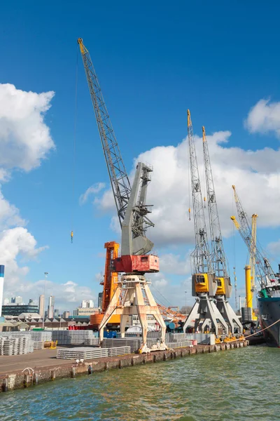 Rotterdam port, the biggerst port in the Europe