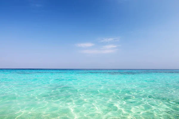 Onda Mar Praia Areia Similan Island Tailândia Férias Fundo Verão — Fotografia de Stock