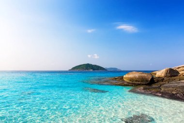 Tatil yaz plaj arka plan.