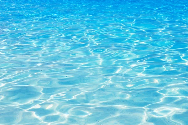 Shining blue water ripple background. — Stock Photo, Image