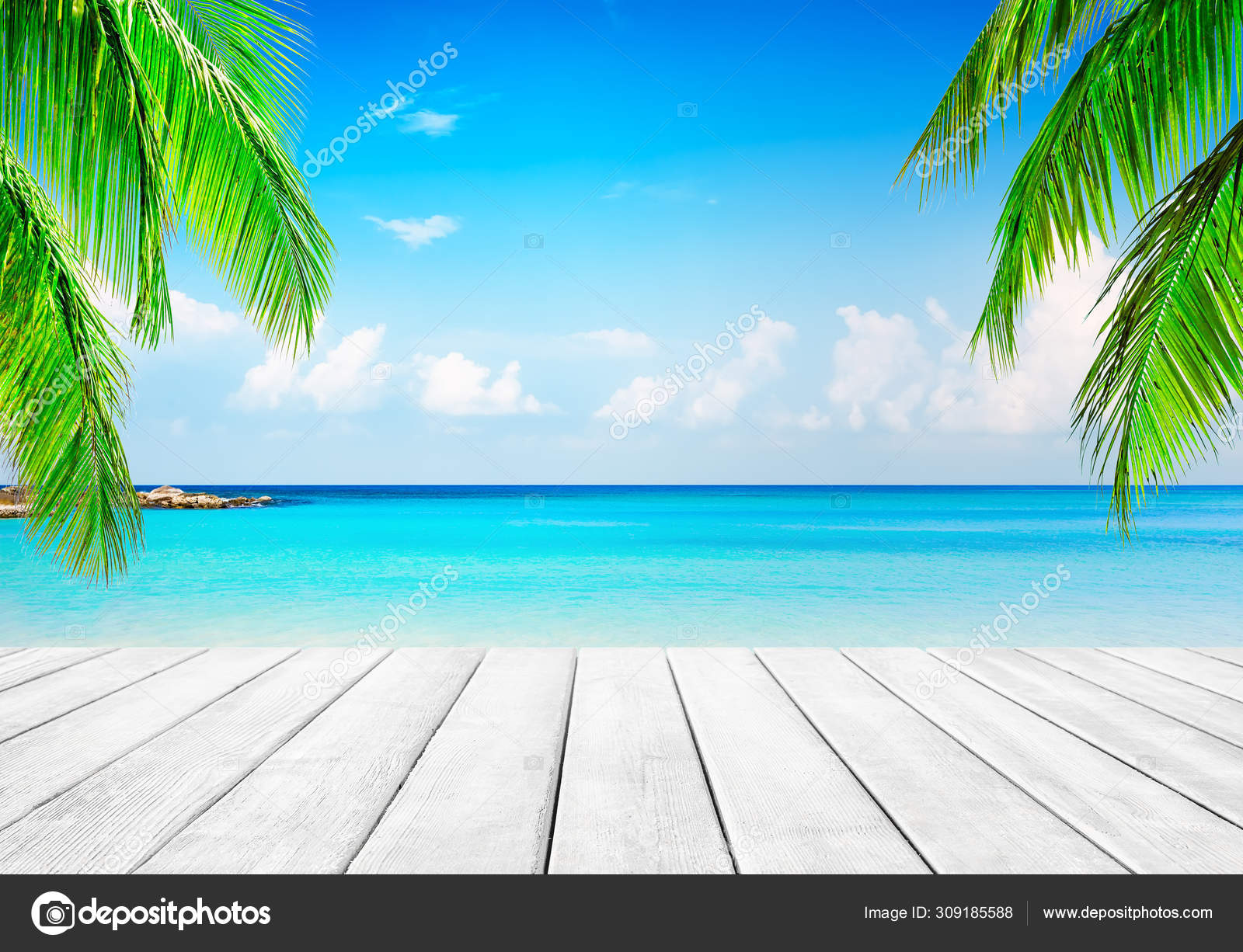 Vacation holidays background wallpaper. Stock Photo by ©Preto_perola  309185588