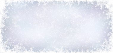 bokeh ışıklar ve kar taneleri ile dekoratif Noel arka plan