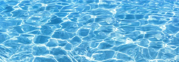 Shining Blue Water Ripple Background Surface Water Swimming Pool Tropical — Stock Photo, Image