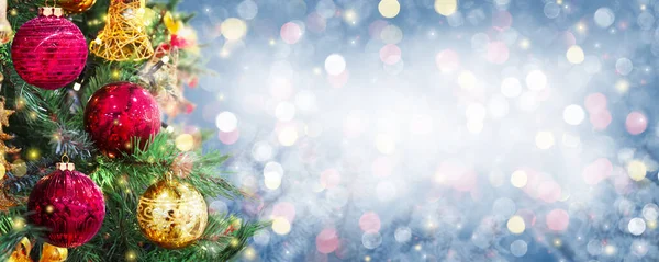 Рождество Новый Год Фон Местом Копирования Вашего Текста Зимнее Рождественское Лицензионные Стоковые Изображения