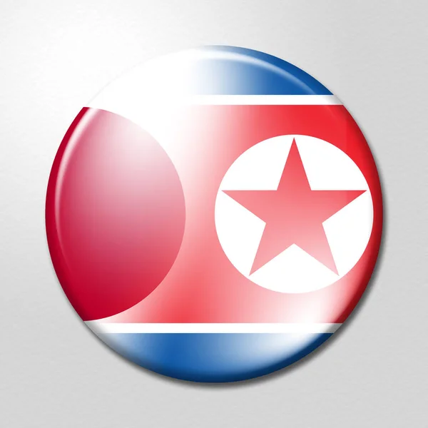 Japanska Nordkorea Nuke Pratar Illustration Hoppas Enighet Och Denuclearization Hoppas — Stockfoto