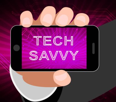 Teknik okul Savvy dijital bilgisayar uzman 2d çizimde anlamına gelir Hitech akıllı profesyonel teknik uzmanlık