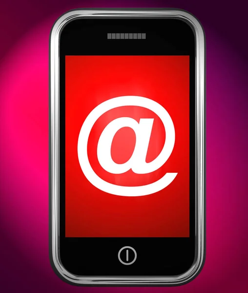 Phishing Mail Internet Bedrohungsschutz Rendering Zeigt Vorsicht Vor Mail Phish — Stockfoto