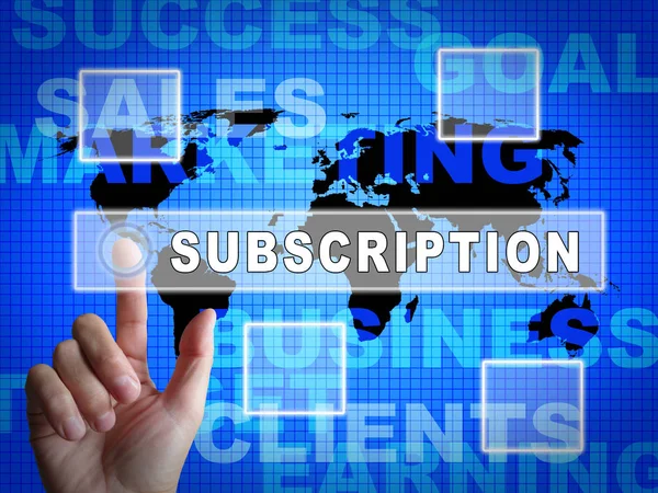 Subscription Fee Plan Registration Price 3d Illustration Means Charges For Monthly Purchase Or Newsletter Membership