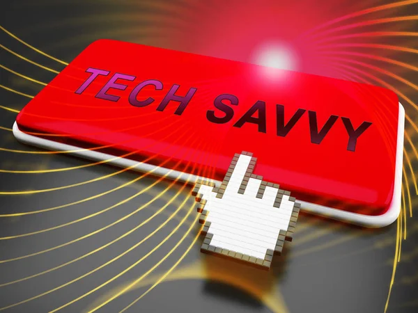 Teknik okul Savvy dijital bilgisayar uzman 3d render anlamına gelir Hitech akıllı profesyonel teknik uzmanlık