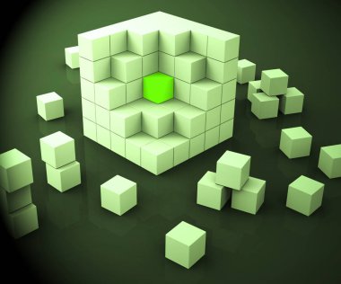 Kod-kırıcı çözülen veri kesmek 3d işleme şifreleme kırma ve siber kaynak kodu çözülen gösterir