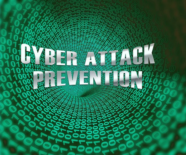 Prevención Ataques Cibernéticos Firewall Seguridad Ilustración Muestra Protección Contra Violación —  Fotos de Stock