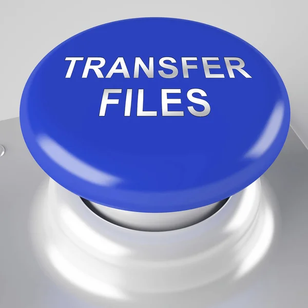 Ftp File Transfer Přenos Dat Vykreslování Ukazuje Systém Odesílání Protokolu — Stock fotografie