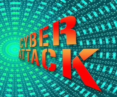 Cyberattack kötü amaçlı Cyber kesmek saldırı 3d gösterilmiştir Internet Spyware Hacker uyarısı sanal virüs karşı