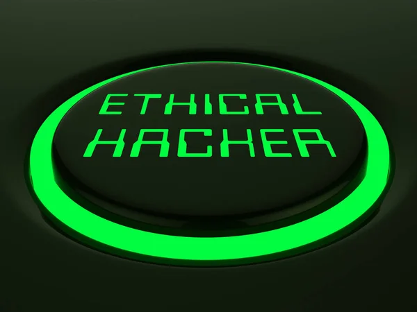 Ethische Hacker Tracking Serververwundbarkeit Rendering Zeigt Testen Von Penetrationsbedrohungen Zum — Stockfoto