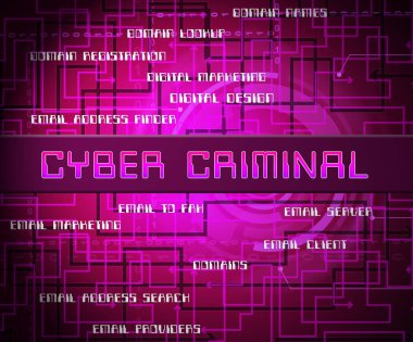Cybercriminal Internet kesmek ya da 2d çizimde gösterileri çevrimiçi dolandırıcılık kötü niyetli Malware ya da sanal bilgisayar hırsızlığı kullanarak ihlal