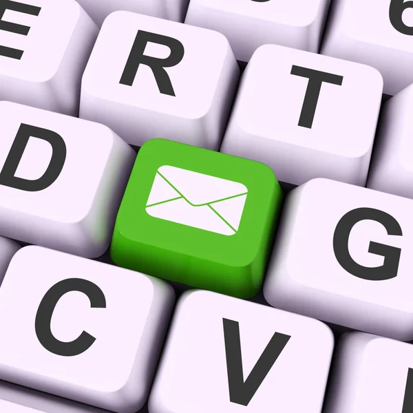 Email Etiquette Regole Del Messaggio Elettronico Rendering Mostra Corrispondenza Cortese — Foto Stock