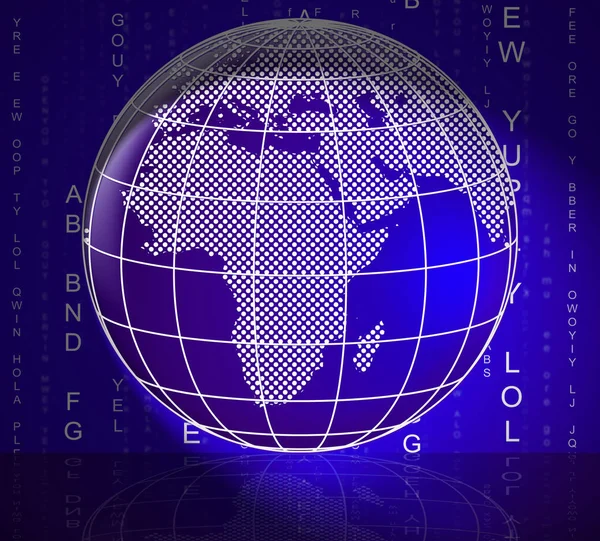 Oszustwa Sieci Botnet Nielegalne Scam Ilustracji Pokazano Komputera Hacking Cyberprzestępczości — Zdjęcie stockowe