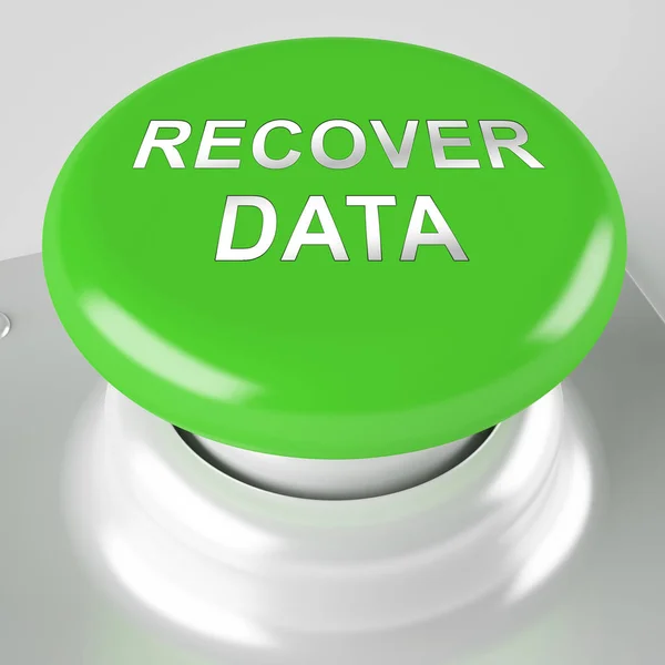 Data Recovery Software Bigdata Restoring Rendering Shows Rebuild Network Server — Stock Photo, Image