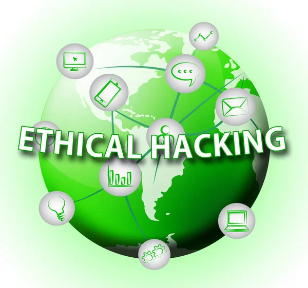 Ethical Hacking Data Breach Tracking 3d Illustration Shows Corporate Tracking To Stop Technology Threats Vulnerability And Exploits