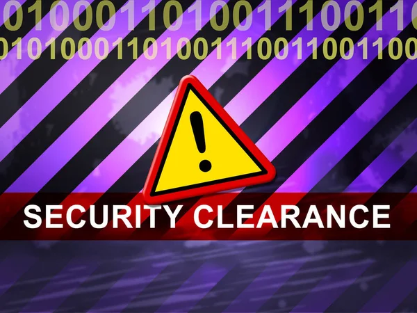 Apuramento Segurança Cybersecurity Safety Pass Ilustração Significa Autorização Acesso Permissão — Fotografia de Stock