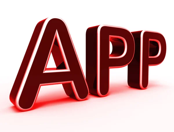 Skadliga App Spionprogram Hot Varning Rendering Visar Infekterad Dator Alert — Stockfoto