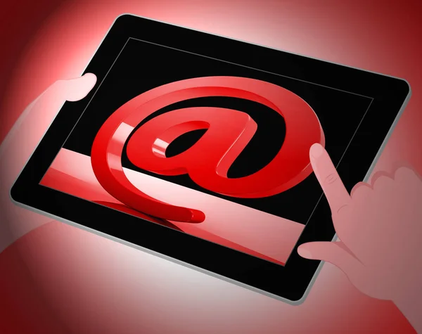 Phishing Mail Internet Threat Protection Rendering Muestra Precaución Contra Correo — Foto de Stock