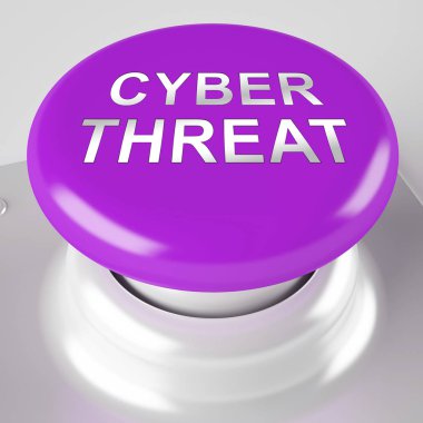 Siber tehdit istihbarat çevrimiçi koruma 3d render gösterir Ransomware dolandırıcılığı ve risklere karşı Online Malware koruma