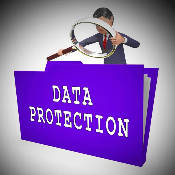 Законопроект Защите Данных Интернет Конфиденциальность Предоставление Показаний Защите Персональной Информации — стоковое фото