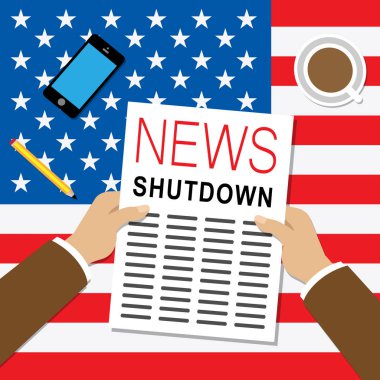 ABD kapatma haber siyasi hükümet anlamına gelir ulusal izin kapattı. Senato ve Cumhurbaşkanı Washington DC kapatma oluşturmak
