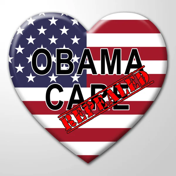 Obamacare, Amerikan Sağlık Reformu 'nu iptal etti ya da yerine geçti. Usa Sağlık Hizmetleri Yasası - 3d İllüstrasyon