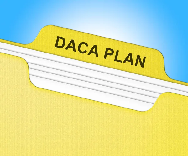 Göçmenlik Bürosu için Daca Çocuk Hayali Yasası. ABD 'deki Göçmen Çocuklar için Pasaport - 2D Görüntü