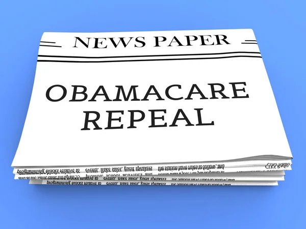 Obamacare Repeal Replace American Healthcare Reform Usa Legislation Affordable Health — Stock Photo, Image