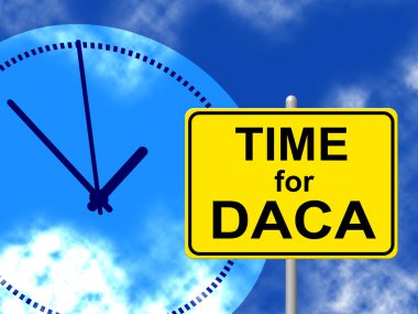 Göçmenlik Bürosu için Daca Çocuk Hayali Yasası. ABD 'deki Göçmen Çocuklar için Pasaport - 2D Görüntü