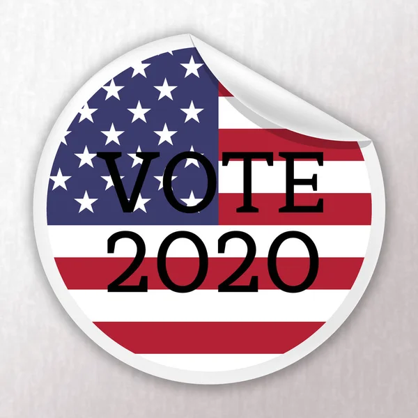 2020 Вибори Узу Президентські Голоси Кандидатів Політична Кампанія Сша Illustration — стокове фото