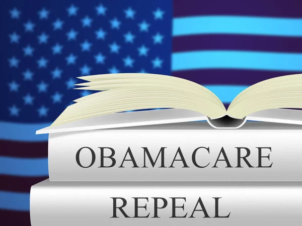 Obamacare Uchylić Lub Zastąpić Amerykańską Reformę Opieki Zdrowotnej Usa Legislation — Zdjęcie stockowe