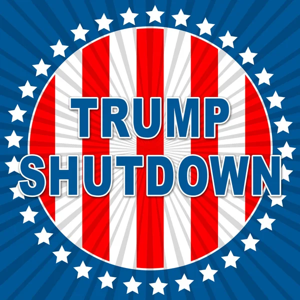 Washington Januari 2019 Trump Shutdown Ontwerp Middelen Amerikaanse Regering Gesloten — Stockfoto