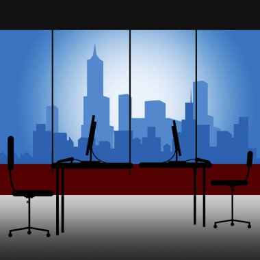 Hükümet Sıla izni Office anlamına gelir işten çıkarılma için Federal işçi. Washington - 3d çizim Ulusal kapatma