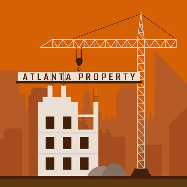 Targi budowlane Właściwość Atlanta nieruchomości mieszkalnych Buyi — Zdjęcie stockowe