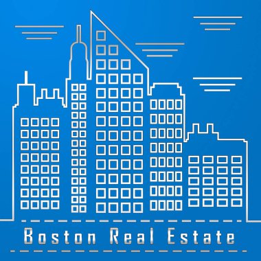 Boston Real Estate şehir temsil eden özelliği Massachusetts 3d 